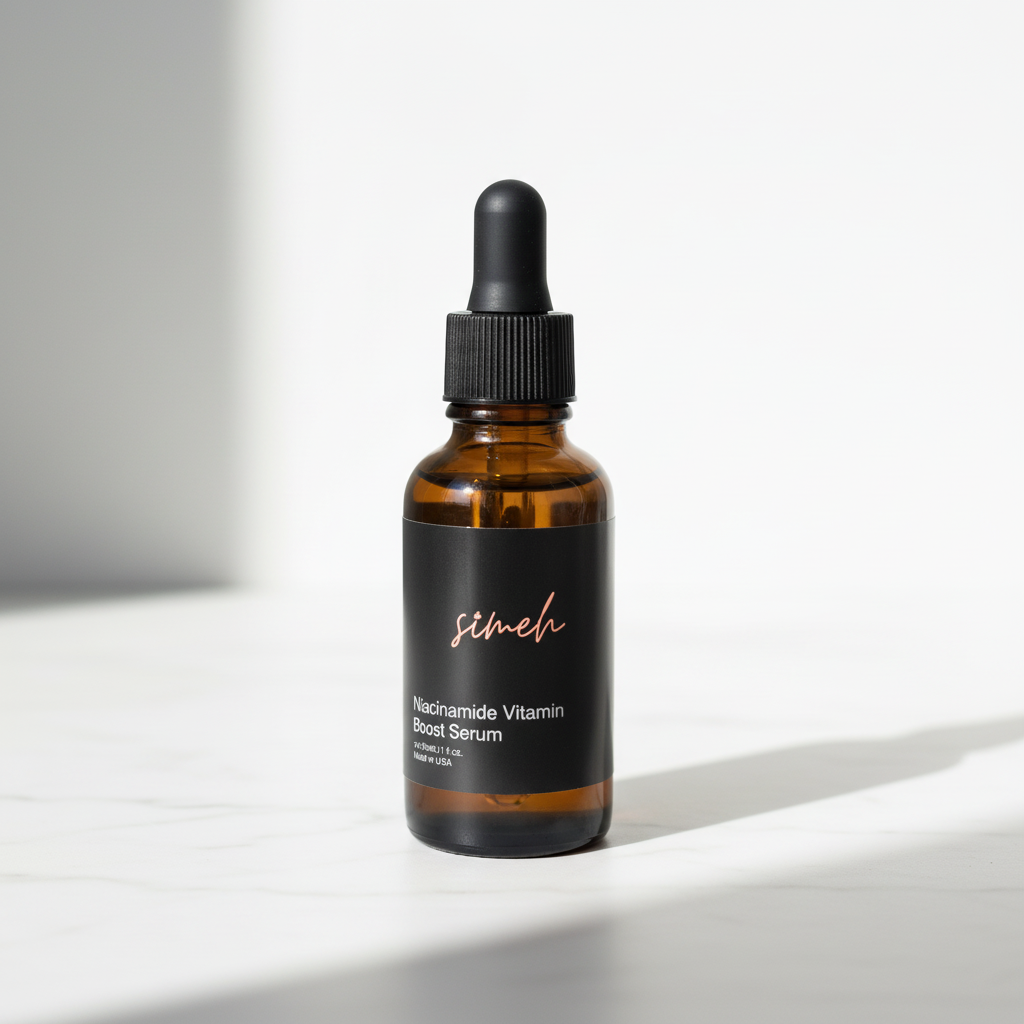 Sérum niacinamide vitamine C et B5 - photo professionnelle