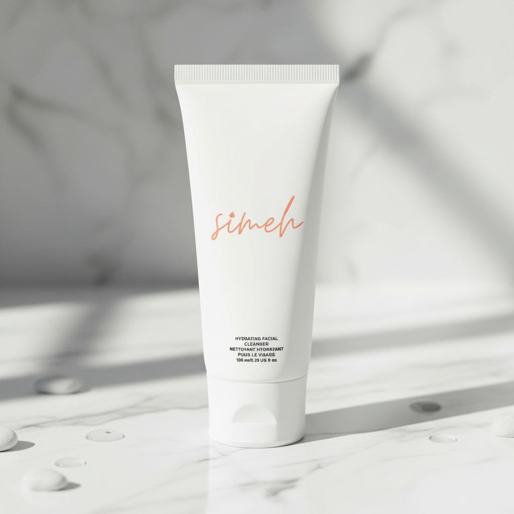 Nettoyant visage hydratant aloe vera - photo professionnelle